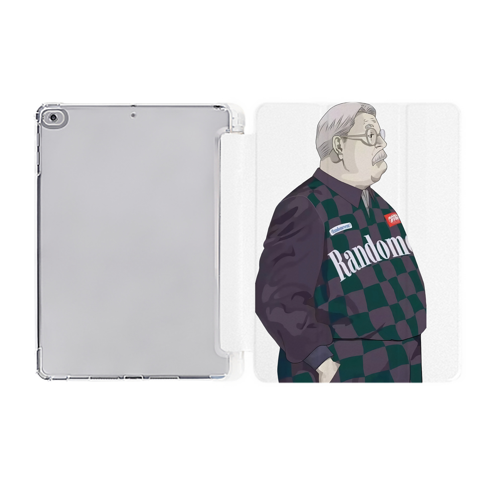 （画像用） SLAM DUNK／スラムダンク IPad ケース ペン収納付き 三つ折りスタンド PUレザー×シリコン 対応機種9.5/10.5/10.9インチ